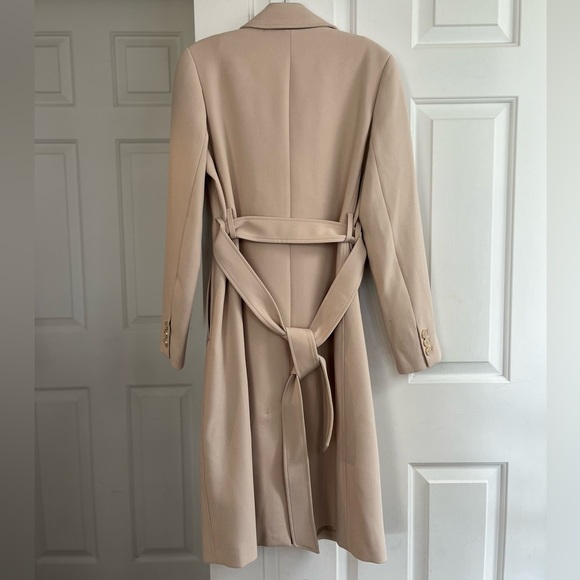 SOLD Ever New Double-breasted Belted-waist Coat 4 - Picture 8 of 14